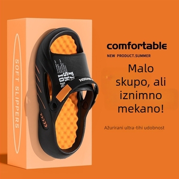 Muške flip-flopice, EVA gornji dio i đon, injekcijski oblik đona, svakodnevni casual stil, proljeće 2025