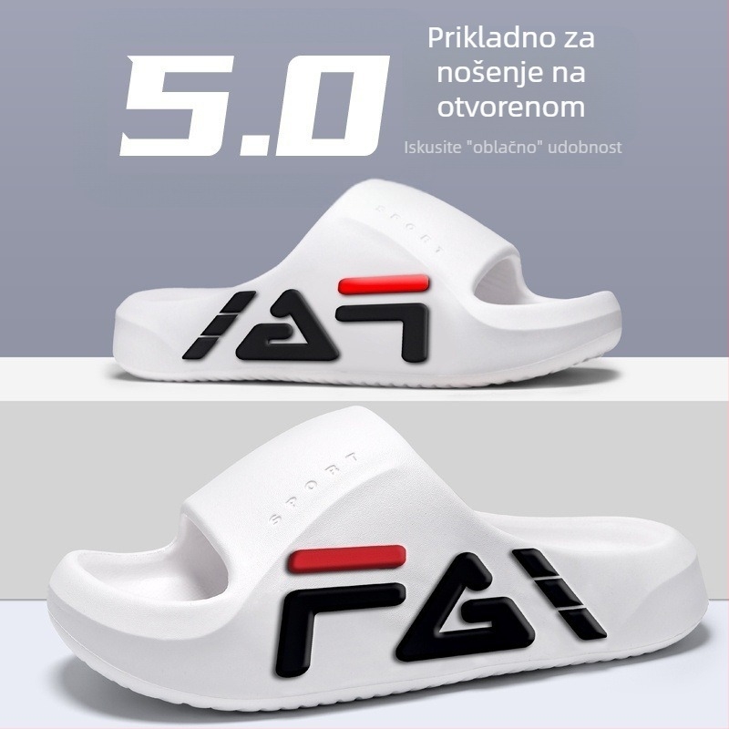 Muške japanke, plastični gornji dio, PVC đon, injekcijsko oblikovanje, mat završni premaz, ljeto 2024