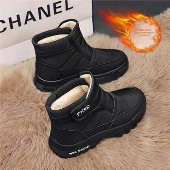 Muške Martin cipele za zimu, gornji dio od kože krave, đon od gume, PU ulošak