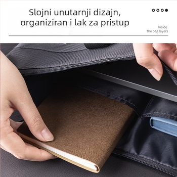 Deli 63788 prijenosna višeslojna konferencijska aktovka sa zatvaračem – torba za prijenosno računalo