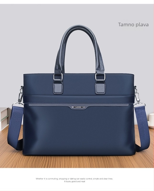 Muška torba za laptop od Oxford materijala, gradski jednostavan stil, poliesterova podstava, za poslovna putovanja
