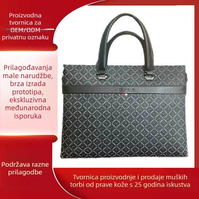 Poslovna torba za putovanja, PVC materijal, podstava od poliester, vodootporna, za poslovna putovanja