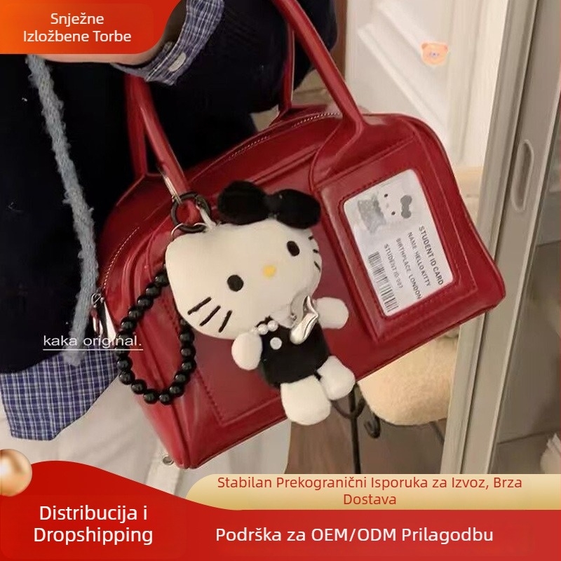 Ženska torba – gradski minimalističkog stila, PU materijal, horizontalni kvadratni oblik, zatvarač, poliester podstava.