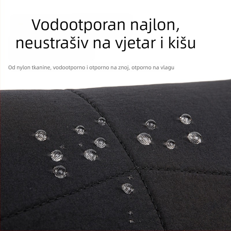Najlonska muška crossbody torba, vodootporna, velika kapaciteta, sportsko-opušten stil
