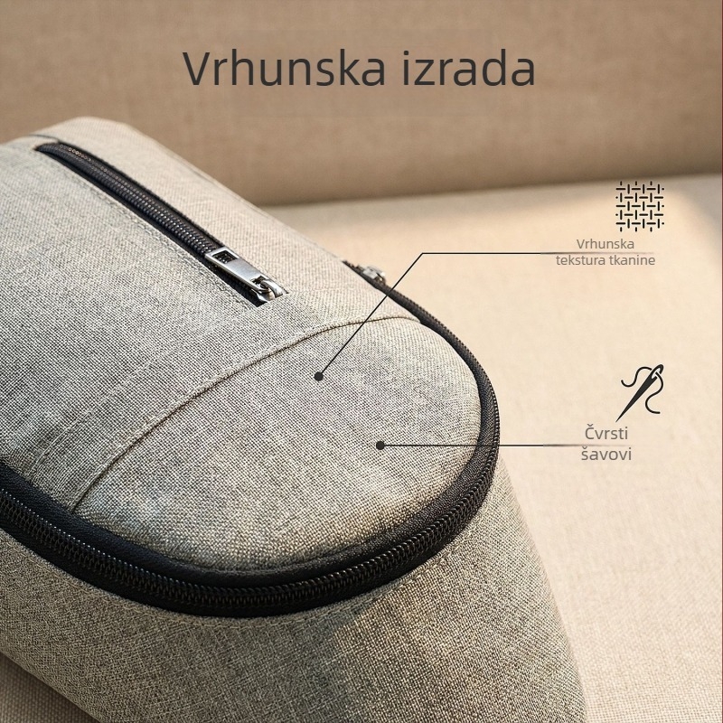 Muška torba za prsa, crossbody stil, od Oxford platna, iznimno lagana, otporna na habanje, s proširivim kapacitetom