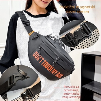 Muška crossbody torba za svakodnevno korištenje i putovanja — najlon, ultra lagana, otporna na habanje, vodootporna, magnetska kopča
