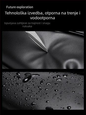 Muška torbica za prsa za slobodno vrijeme i putovanja — Oxford tkanina, vodootporna, lagana, podstava od poliestera, Cetwro kahse