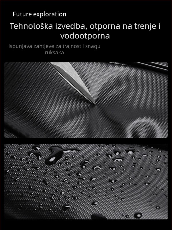 Muška torbica za prsa za slobodno vrijeme i putovanja — Oxford tkanina, vodootporna, lagana, podstava od poliestera, Cetwro kahse