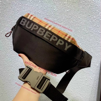 KING ARTHUR Muška torbica za prsa - Oxford platno, Karirani uzorak, Prozorčna i ultra lagana, Otporna na habanje, Crossbody