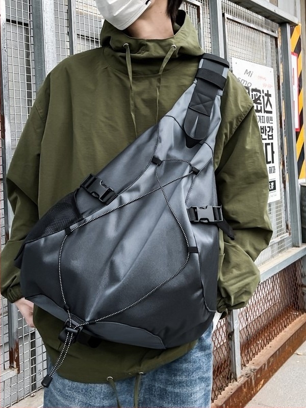 FILWHITE muška torba za prsa u street fashion stilu — Oxford plat, vodoodporna, ultralaka, otporna na habanje, podstava poliester