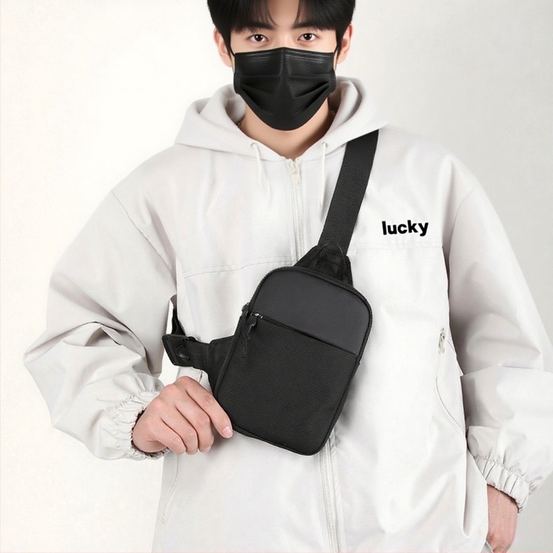 Muška crossbody torbica za telefon, lagana, vodootporna, minimalistička, pogodno za 8-inčni prijenosnik