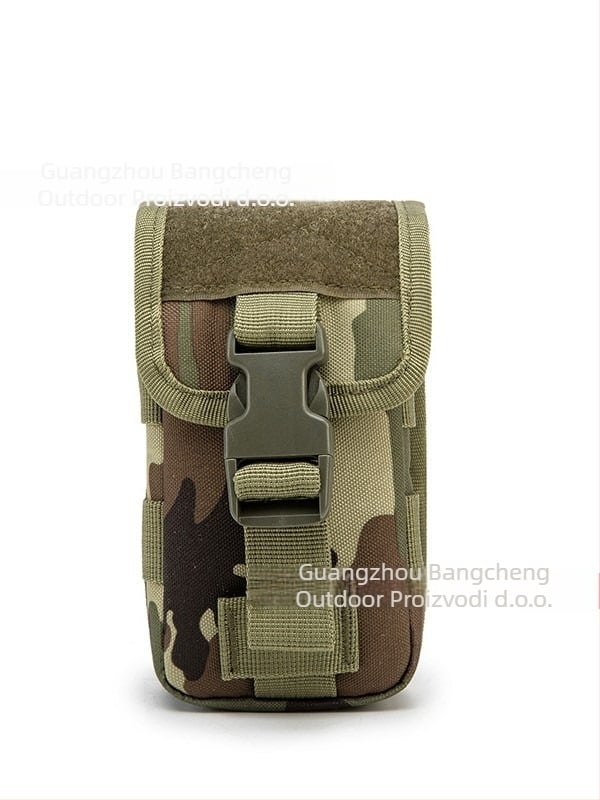 Muška pojasna torba u urbanom jednostavnom stilu, od Oxford tkanine; ultra lagana, otporna na habanje; geometrijski uzorak, podstava od poliestera