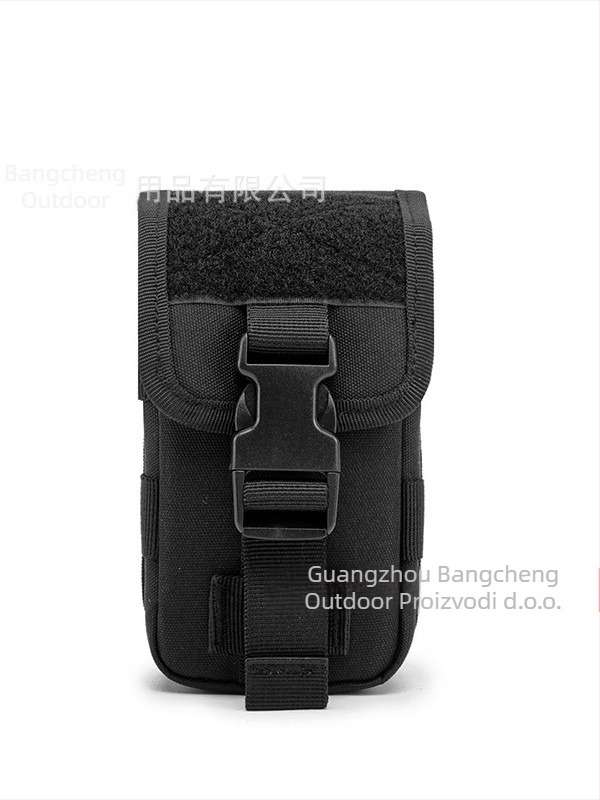 Muška pojasna torba u urbanom jednostavnom stilu, od Oxford tkanine; ultra lagana, otporna na habanje; geometrijski uzorak, podstava od poliestera