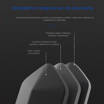 Muška crossbody torba – ulični stil, Oxford tkanina, shell oblik, otvor s poklopcem, vodootporna