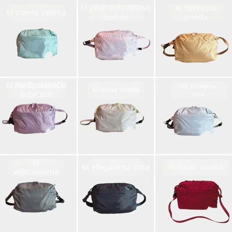 Muška crossbody torba – Oxford platno, unisex stil, prozračna, vodootporna, ultra lagana, antibakterijska, podstava poliester