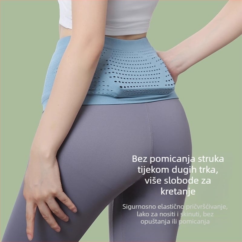 Pojas za trčanje - Unisex, prozračan bezšivni pleteni materijal, poliester, vanjski sportovi, street fashion (jednobojni)