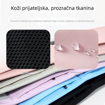 Unisex pojas za trčanje od najlona, za vanjske sportove, proljeće 2025, podstava od poliestera