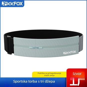 Sportska torbica za struk (unisex) - poliester, vodootporna, ultralagana, proširiva, smanjuje teret