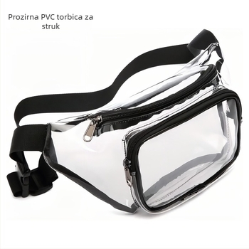 Sportska torbica za struk od PVC-a, vodootporna, otporna na habanje, protiv krađe, proširiva, za vanjske sportove