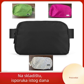 Sportska torba za struk, najlon, prozračna, protiv krađe, proširiva, za muškarce