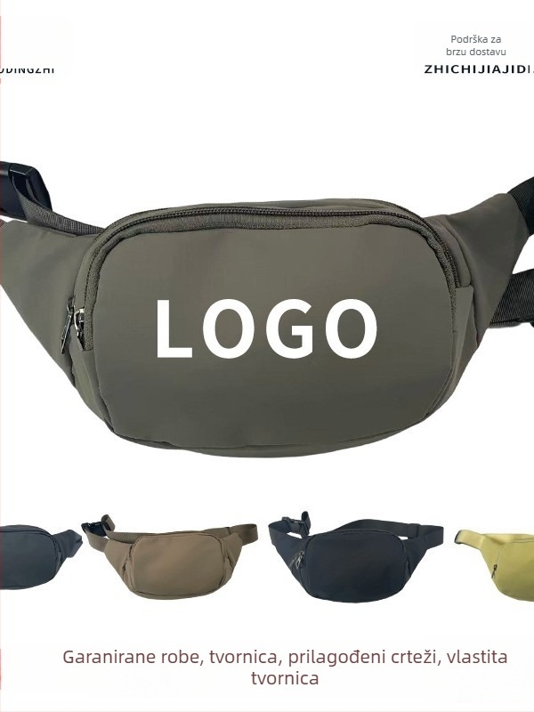 Sportska torbica oko pojasa od Taslana, ultra lagana, unisex, za outdoor sportove, s poliesterom unutar
