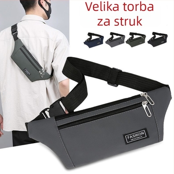 Sportska torbica za struk - PU materijal, Oxford podstava (leden i snježni sportovi)