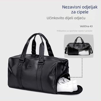 Torba za putovanje preko granice, 20–35L PU, suho-vlačno odvajanje, Unisex, poliesterska podstava