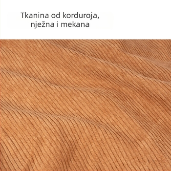 OSOCE Muška crossbody torba – Unisex stil, Corduroy materijal, Dnevna upotreba