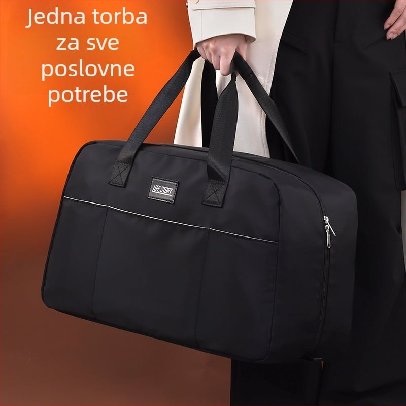 Unisex putna torba za poslovna putovanja — vodootporna, poliester, kapacitet 20–35 L, stil poslovnog putovanja