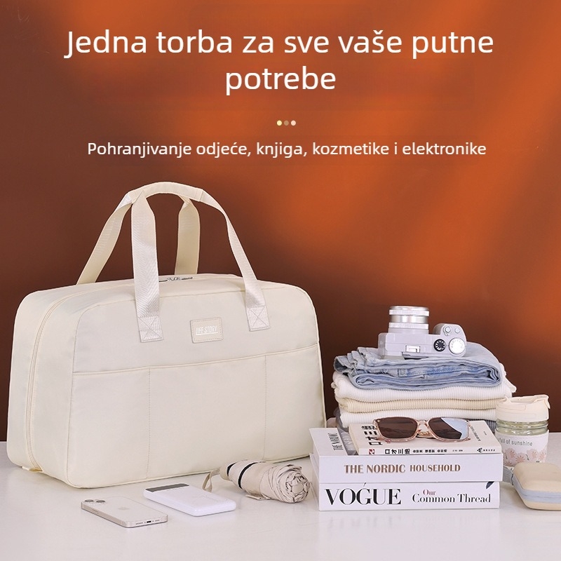 Unisex putna torba za poslovna putovanja — vodootporna, poliester, kapacitet 20–35 L, stil poslovnog putovanja