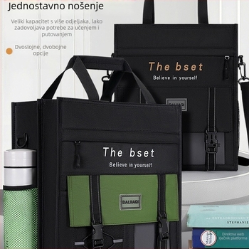 Školska torba za dječake, kompaktni crossbody dizajn, mini stil, pogodna za dopunsku nastavu i svakodnevnu upotrebu; materijal: svila s cvjetnim uzorkom; marka: Sing and business e-commerce; oblik: drugi