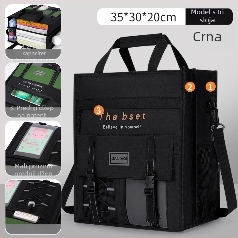 Školska torba za dječake, kompaktni crossbody dizajn, mini stil, pogodna za dopunsku nastavu i svakodnevnu upotrebu; materijal: svila s cvjetnim uzorkom; marka: Sing and business e-commerce; oblik: drugi