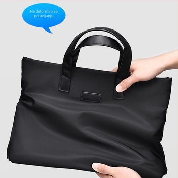 Muška torba za laptop od Oxford platna, vodootporna, ultralagana, izolirana, proširiva, gradski stil