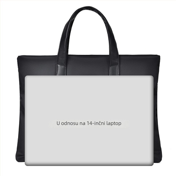 Muška torba za laptop od Oxford platna, vodootporna, ultralagana, izolirana, proširiva, gradski stil