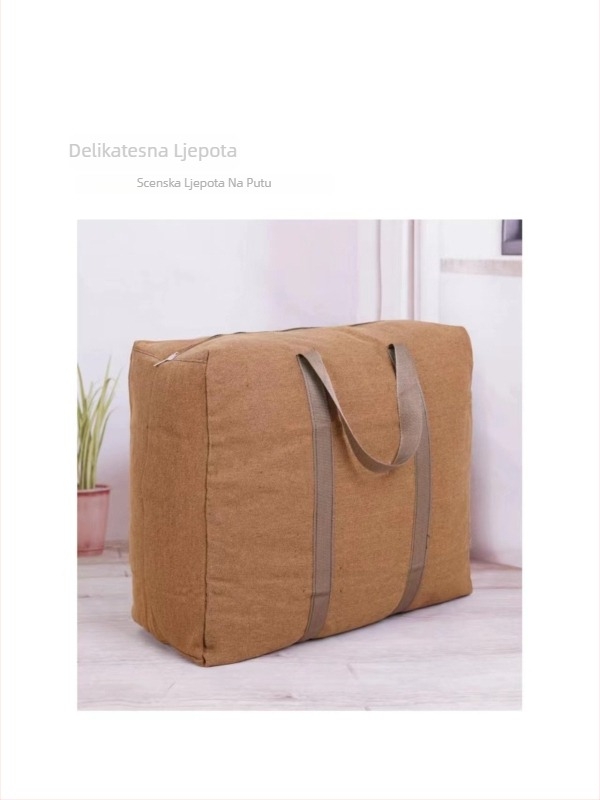 Torba za preseljenje od platna, velika kapaciteta, platnena konstrukcija, marka Rongba, jednobojni dizajn, pogodna za slobodno vrijeme putovanja (Kapacitet: 56-75 L; Materijal: Platno; Marka: Rongba; Uzorak: Jednobojni; Scenariji: Slobodno vrijeme putovanj