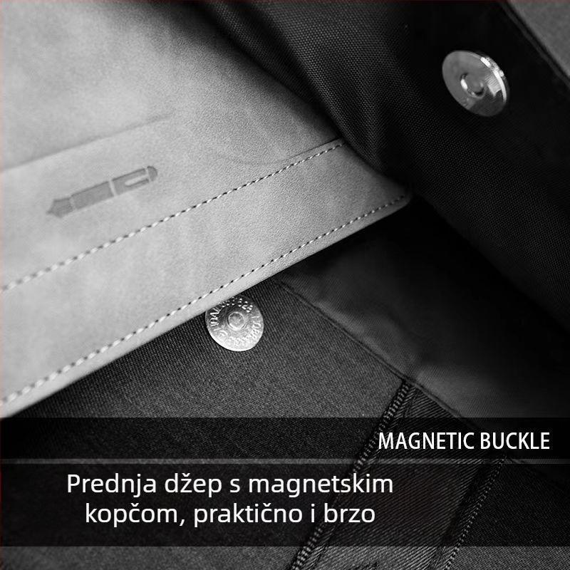Poslovna torba za ured, elegantan profesionalni stil, PU koža, Oxford podstava, velika zapremina, pogodna za poslovna putovanja