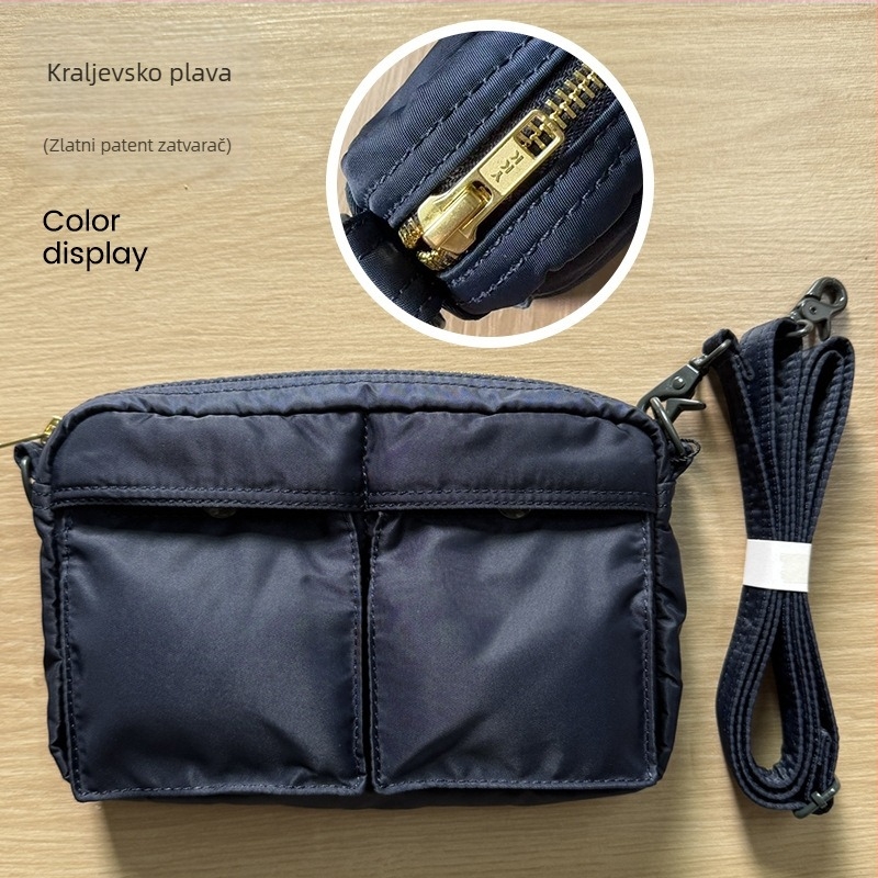 Muška crossbody torba od najlona, vodootporna, gradski stil, podstava od najlona, za putovanja i slobodno vrijeme