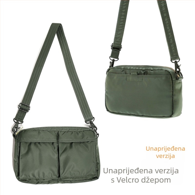 Muška crossbody torba od najlona, vodootporna, gradski stil, podstava od najlona, za putovanja i slobodno vrijeme