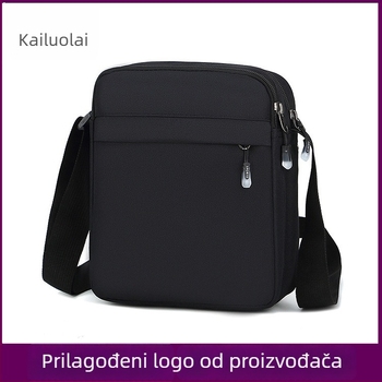 Karolai muška crossbody torba - Oxford materijal, poslovni stil putovanja, smanjenje opterećenja, podstava od poliester
