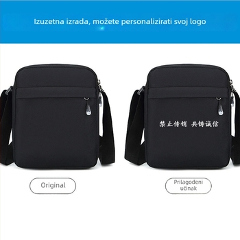 Karolai muška crossbody torba - Oxford materijal, poslovni stil putovanja, smanjenje opterećenja, podstava od poliester