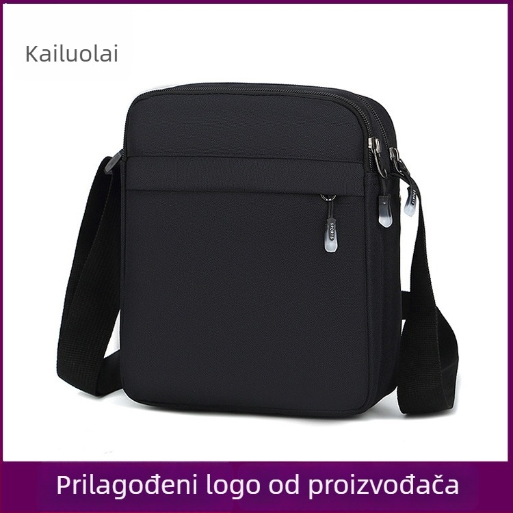 Karolai muška crossbody torba - Oxford materijal, poslovni stil putovanja, smanjenje opterećenja, podstava od poliester