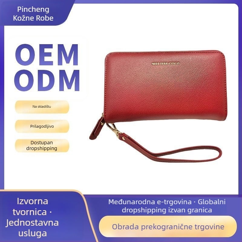 Melissacoco PU dugi ženski novčanik – organizator u stilu akordeona, velik kapacitet, zatvarač, podstava od sintetičke kože