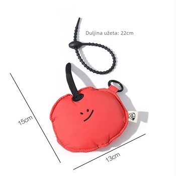 Privjesak novčanik za AirPods futrolu — mekan pliš, vodootporno, poliester, motiv anime crtani, podstava od platna