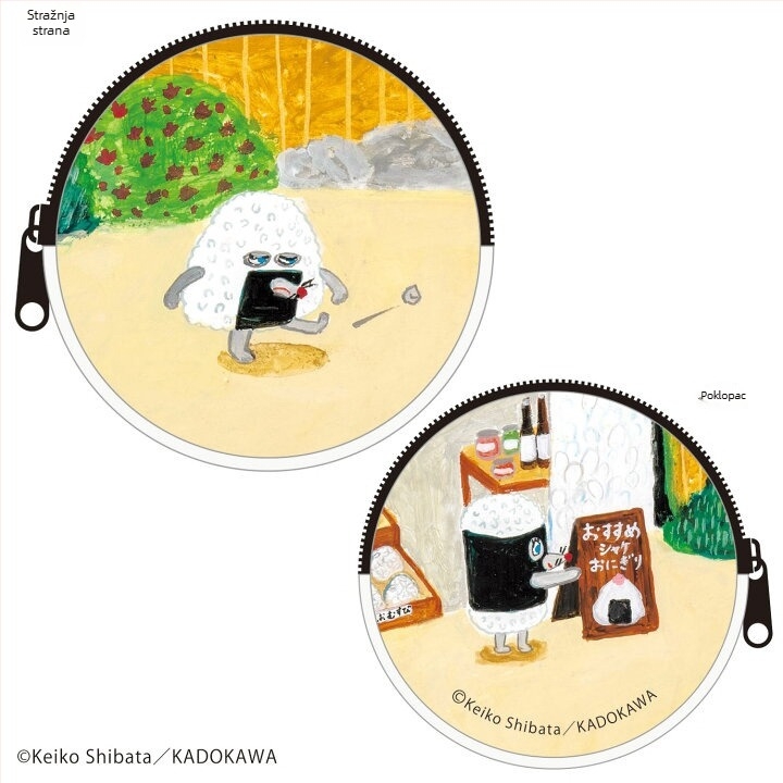 PU novčanik za novčiće, vodootporan, s motivom anime crtani lik, unisex.