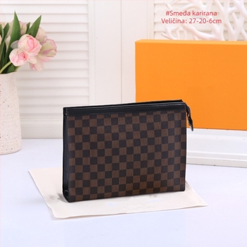 Muška PU clutch torba s poliesterom podlogom, proljeće 2024 izdanje, svakodnevna upotreba