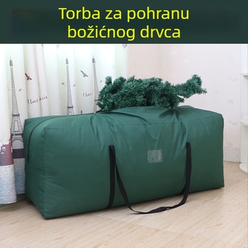 Torba za skladištenje božićnog drveta, otporna na prašinu Oxford tkanina, s ručkama za unutarnje skladištenje