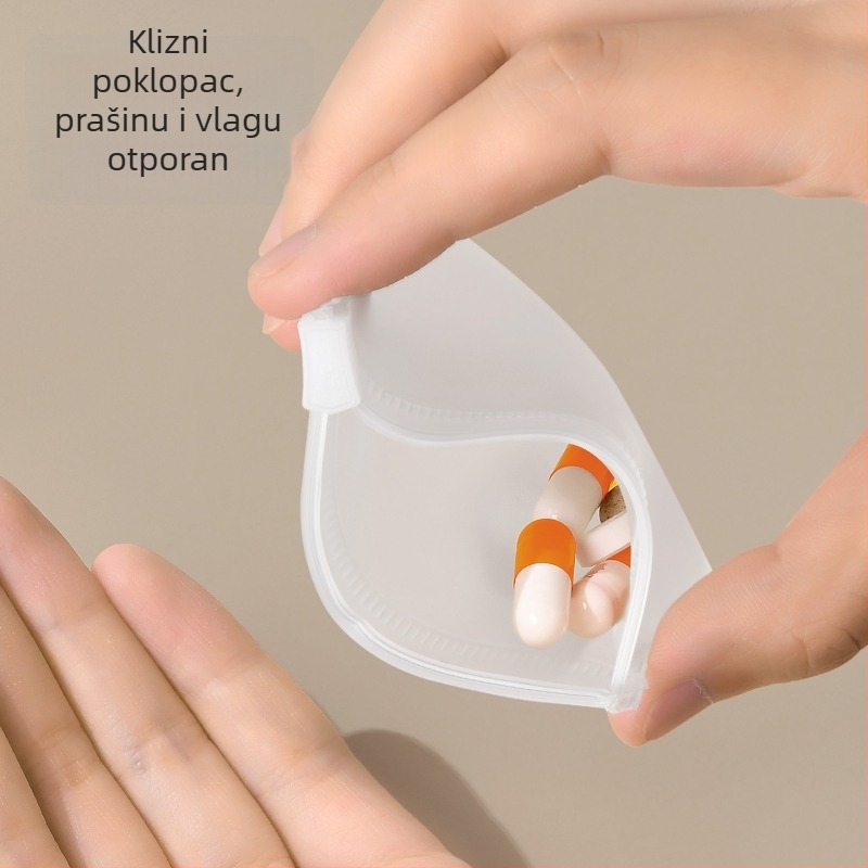 Torba za lijekove u japanskom stilu, EVA materijal, funkcija brave, za putovanja