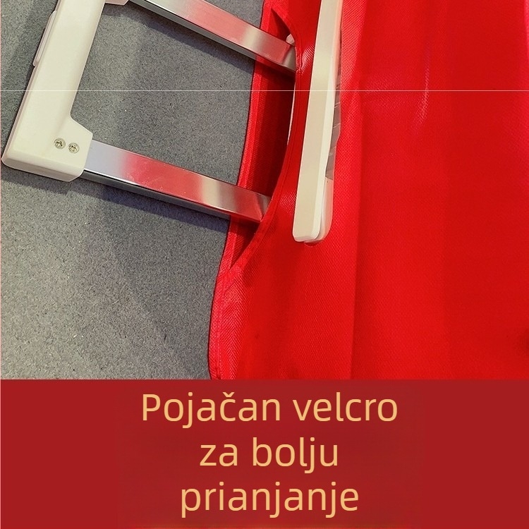 Zaštitna navlaka za prtljagu za 24-inčni kofer, uzorak Sretna riječ, Unisex stil, kapacitet 20–35L, materijal: netkani materijal, podstava: netkani materijal