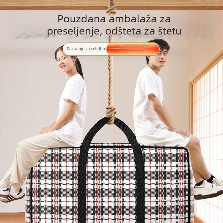 Tkana torba za preseljenje i skladištenje – kubni oblik, japanski stil, pogodna za preseljenje, skladištenje i pakiranje