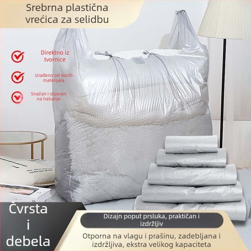 Čvrsta torba za preseljenje i skladištenje deka, otporna na prašinu, veliki kapacitet, dodatno debela i izdržljiva